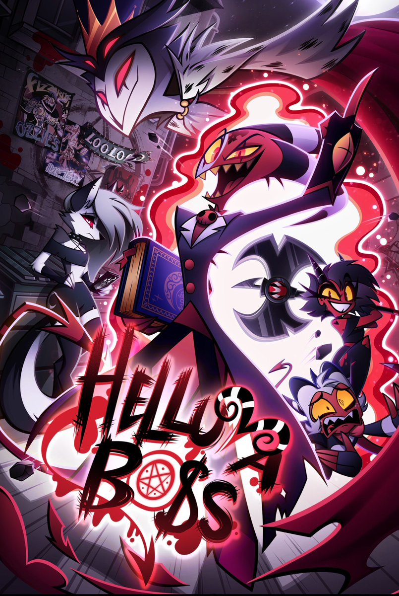 SilentZound's tweet image. Got to make the New #HelluvaBoss Poster! 🔥😈
Heres the key art I preferred hehe