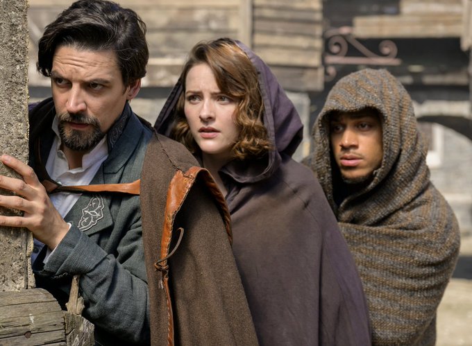 TVTango's tweet image. 📣CORRECTION: NOT Season Finale. Watch Tonight @tntdrama 9pm New Episode @Dean_Devlin THE LIBRARIANS: THE NEXT CHAPTER #TheLibrarians @librarianstv "And Going Medieval" Starring #CallumMcGowan #JessicaGreen @BlueyRobinson @OliviaMorris891 @caroloncq About bit.ly/4kyR1m0