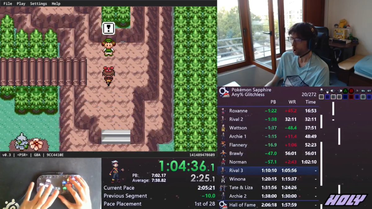 Dead run car je fais gauche quelques millisecondes trop tard. La, c'est 100% de ma faute.

Tristesse, déséspoiiir... (Non je déconne. Je lui casse à tronche aux prochains trys à ce PB.)