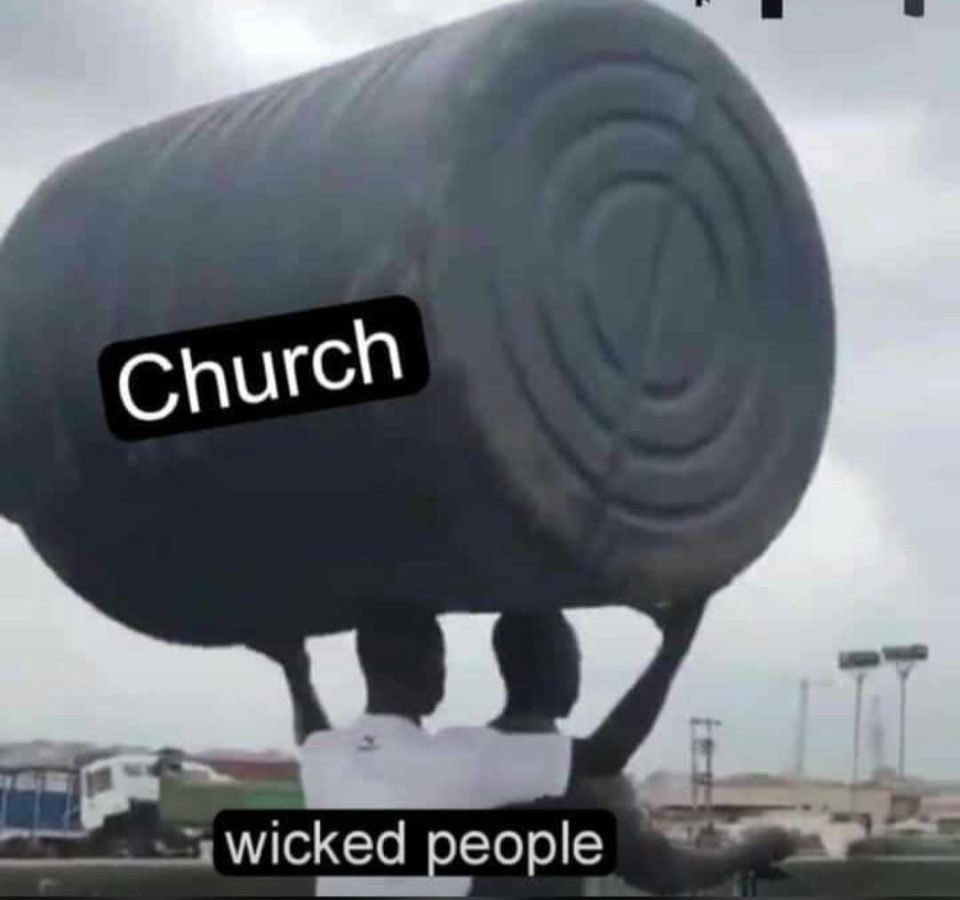 Local_man2479's tweet image. The Irony of the church, you may not see.