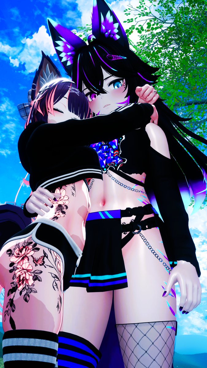 I swear <a href="/The_Smoo_/">Smoo</a> is wayyy to freaking cute! ❤️ #VRChat #VRChatPhotography