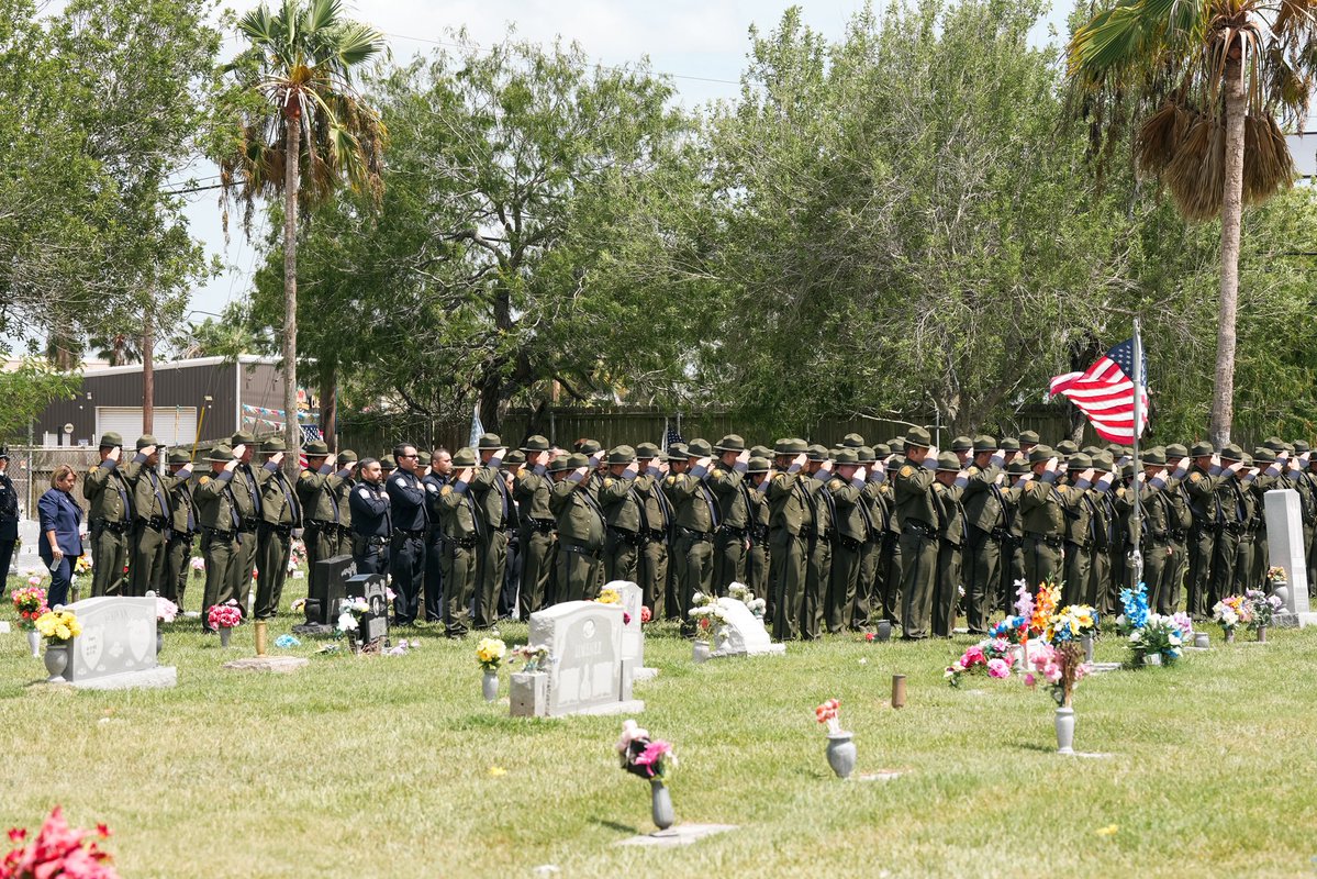 USBPChief's tweet image. Today, we don’t just mourn a Border Patrol agent, we honor a hero. He gave everything- without pause, without fear- to save his children. Supervisory Border Patrol Agent Eric Cespedes (EOD: 3/11/2008- EOW: 7/11/2025), your sacrifice will never be forgotten. #HonorFirst