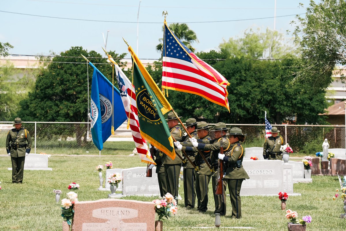 USBPChief's tweet image. Today, we don’t just mourn a Border Patrol agent, we honor a hero. He gave everything- without pause, without fear- to save his children. Supervisory Border Patrol Agent Eric Cespedes (EOD: 3/11/2008- EOW: 7/11/2025), your sacrifice will never be forgotten. #HonorFirst