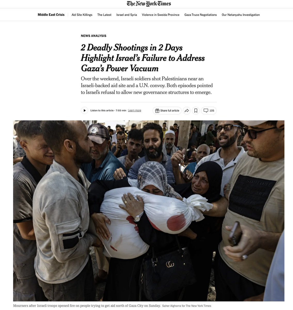 SenatorDurbin's tweet image. The ongoing and unresolved desperation for food in Gaza continues to be a humanitarian disaster. Many aid organizations have experience providing aid without violence. The troubled GHF operation cannot continue in such a chaotic and deadly manner.
And in the West Bank, a surge…
