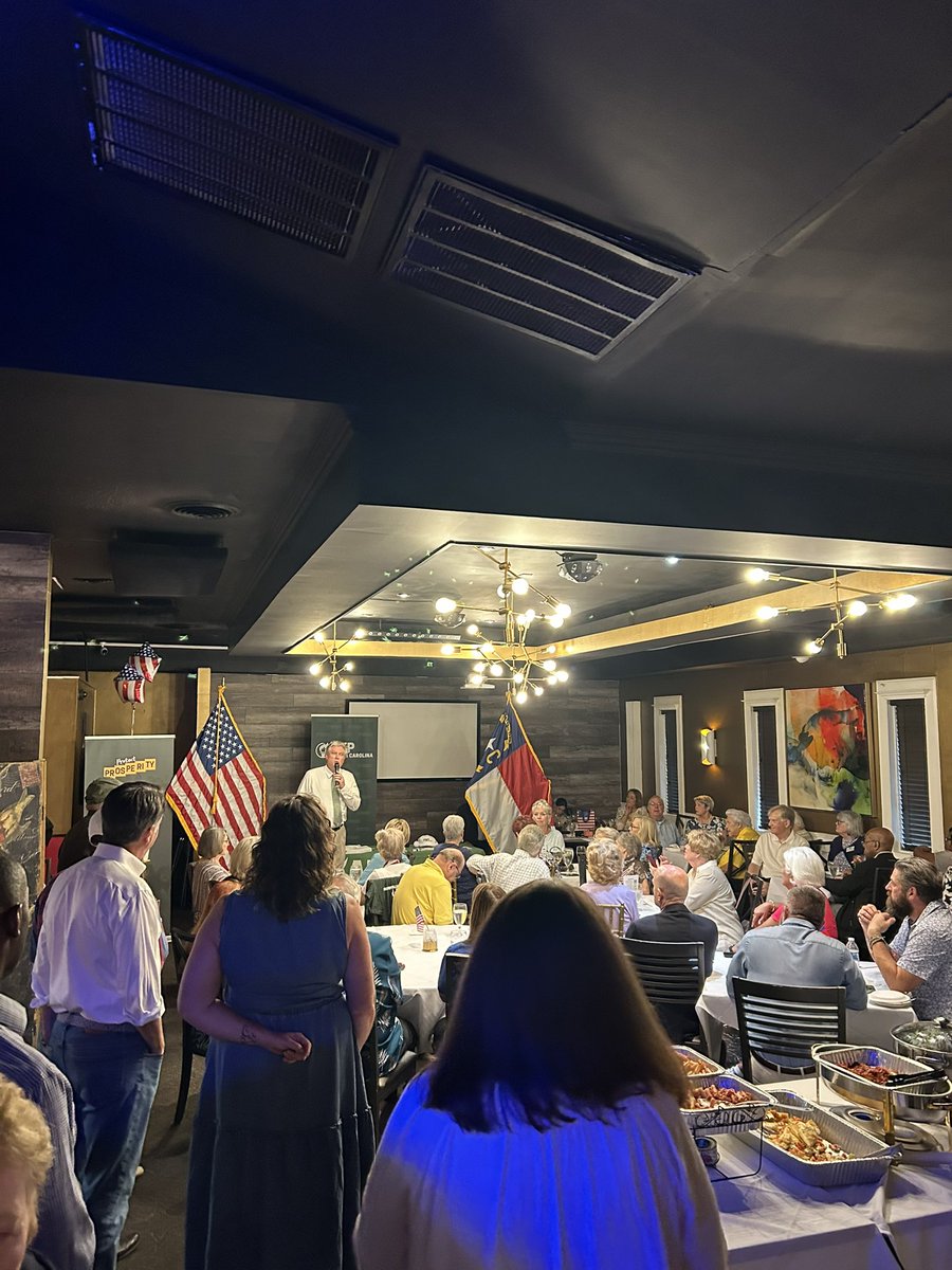 _Abdulrah_'s tweet image. Had a great time talking to the @ggrwc1 about the passage of the #OBBB and how this great win for our state and country is just what we need as we approach the 250th anniversary. Excited to bring the great work the Triad has done to the Triangle #ncpol