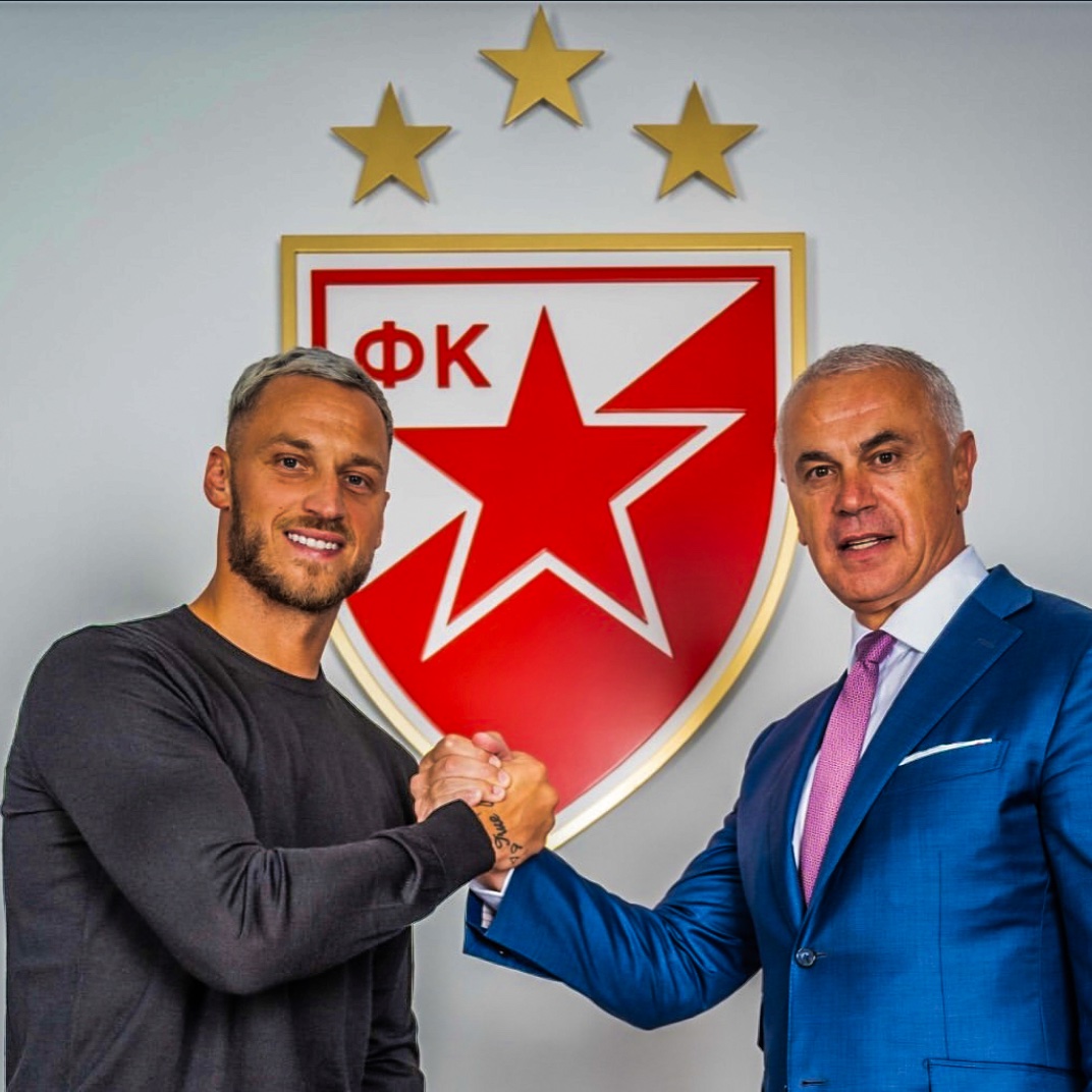 eurofootcom's tweet image. ๐จ๐ฆ๐น ๐๐
๐
๐๐๐๐๐ | Red Star Belgrade complete signing of Marko Arnautoviฤ (36) following his exit from Inter. ๐ดโช๏ธ
Marko is a big fan of the Serbian club since his childhood.