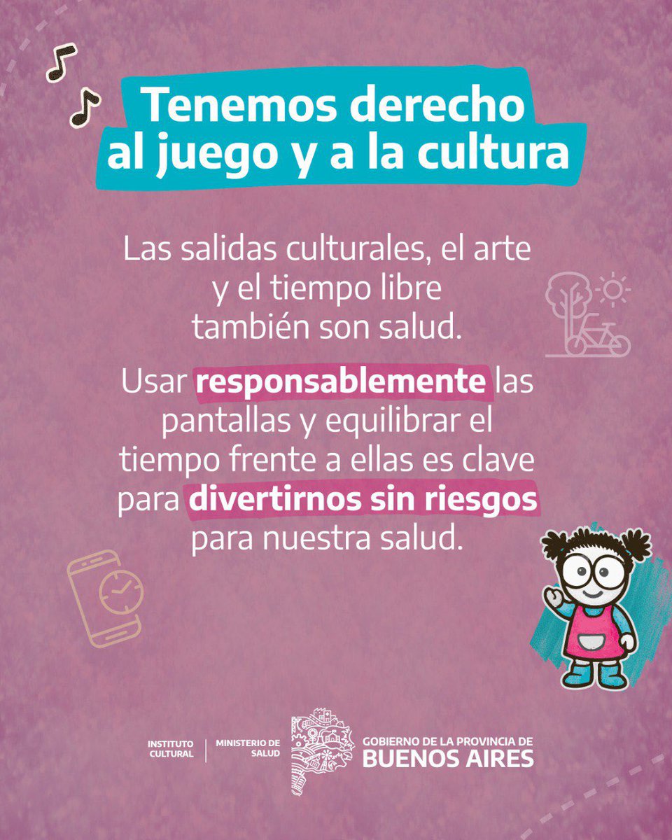 En estas vacaciones de invierno nos divertimos y disfrutamos... ¡pero también nos cuidamos! 😋

Salir a pasear, pasar tiempo al aire libre y participar de actividades culturales también es salud. Te dejamos algunas recomendaciones para aprovecharlas al máximo 👇🏼.