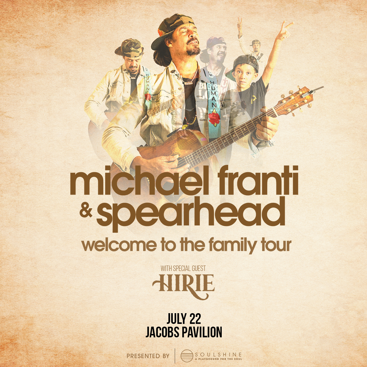 jacobspavilion's tweet image. ✌️ TONIGHT ✌️
@MichaelFranti & Spearhead | Doors: 7 PM
Last chance for tickets: buff.ly/cQGwf0X