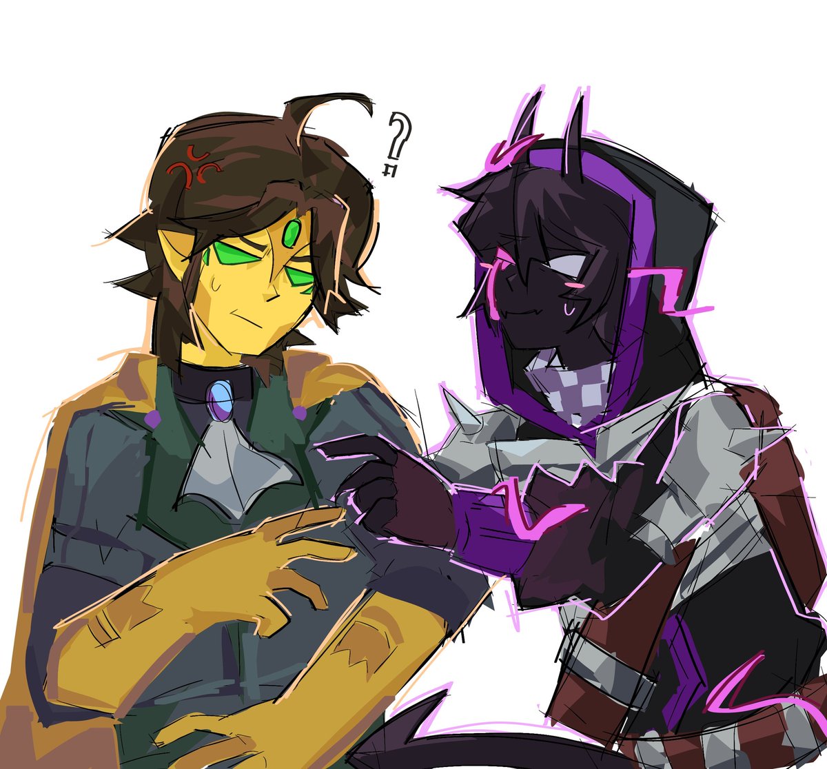 messy doodle 

#landduo