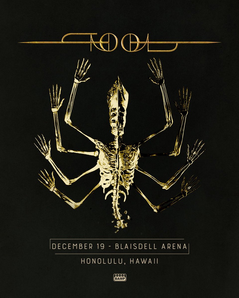 consequence's tweet image. Tool have announced their first show in Hawaii in nearly 15 years → cons.lv/wlbDL9