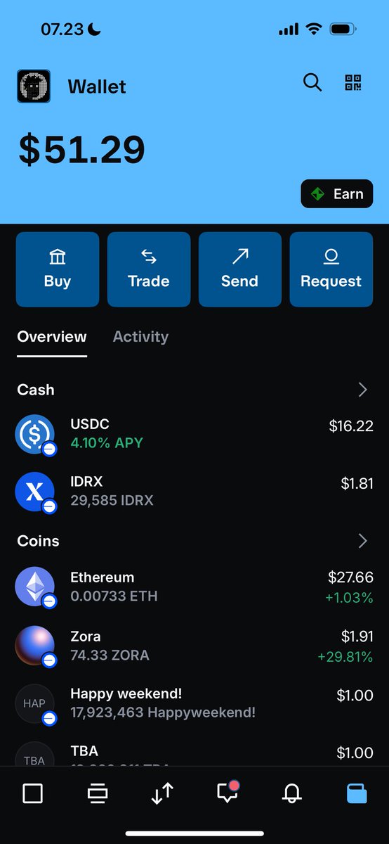 0xSantosa's tweet image. I’m glad I can try @baseapp earlier, trying the beta version and watching every improvement. Love this app and this is the kind of web3 app that I really want!
Thanks @CryptoStatuette @jessepollak it’s great to follow and build on Base for almost 2 years. #base #baseapp
