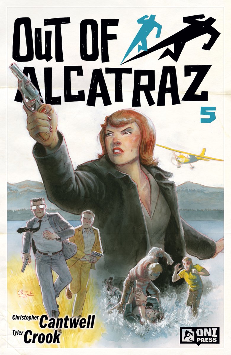 comicbookaddt's tweet image. The acclaimed crime saga reaches its stunning conclusion! Our spoiler-free review of OUT OF ALCATRAZ #5 is live on the site.
Find out how the masterpiece from @ifyoucantwell & @MrTylerCrook, published by @onipress, brings the desperate journey to a close.
Read more:…