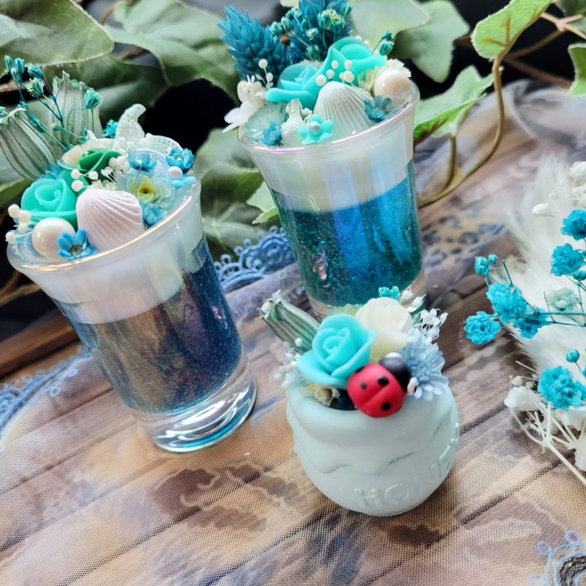 #暑いので涼しくなる画像を貼れ

 #アロマワックス
 #キャンドル