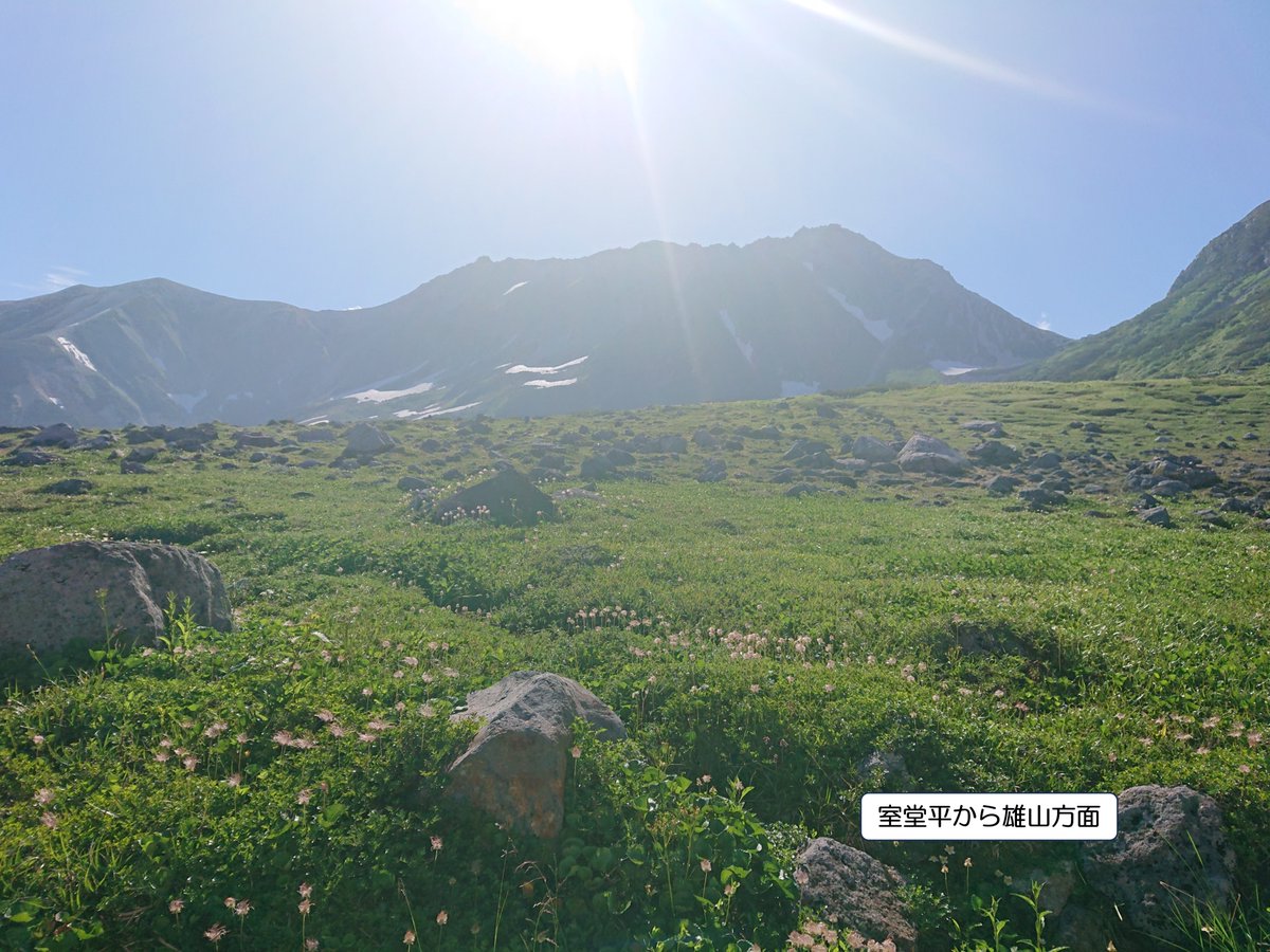 toyama_sangaku's tweet image. 室堂天候【午前８時】
晴れ、20℃、微風、視界良好
剱沢天候【午前８時】
晴れ、17℃、微風、視界良好