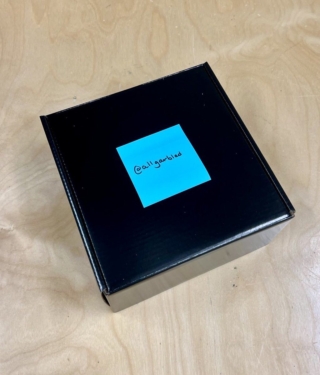 allgarbled's tweet image. I was really starting to worry that I wouldn’t receive one of the agentic AI startup illuminati boxes. I bet a lot of you were worried for me too.
Good news: we don’t need to worry anymore