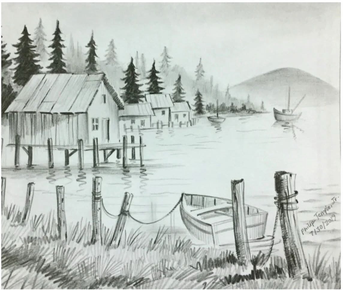 Stilt House
Medium: Pencil
2019