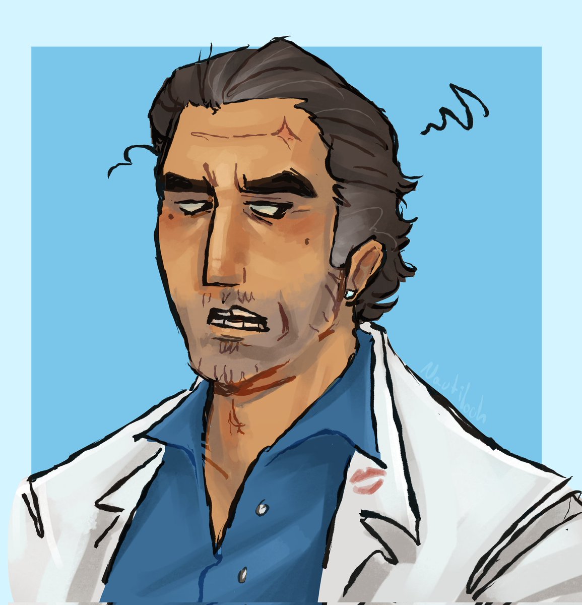 nautiloch's tweet image. Little nick as a warmup between other stuff from the other day yay
#l4d2 #l4dtwt