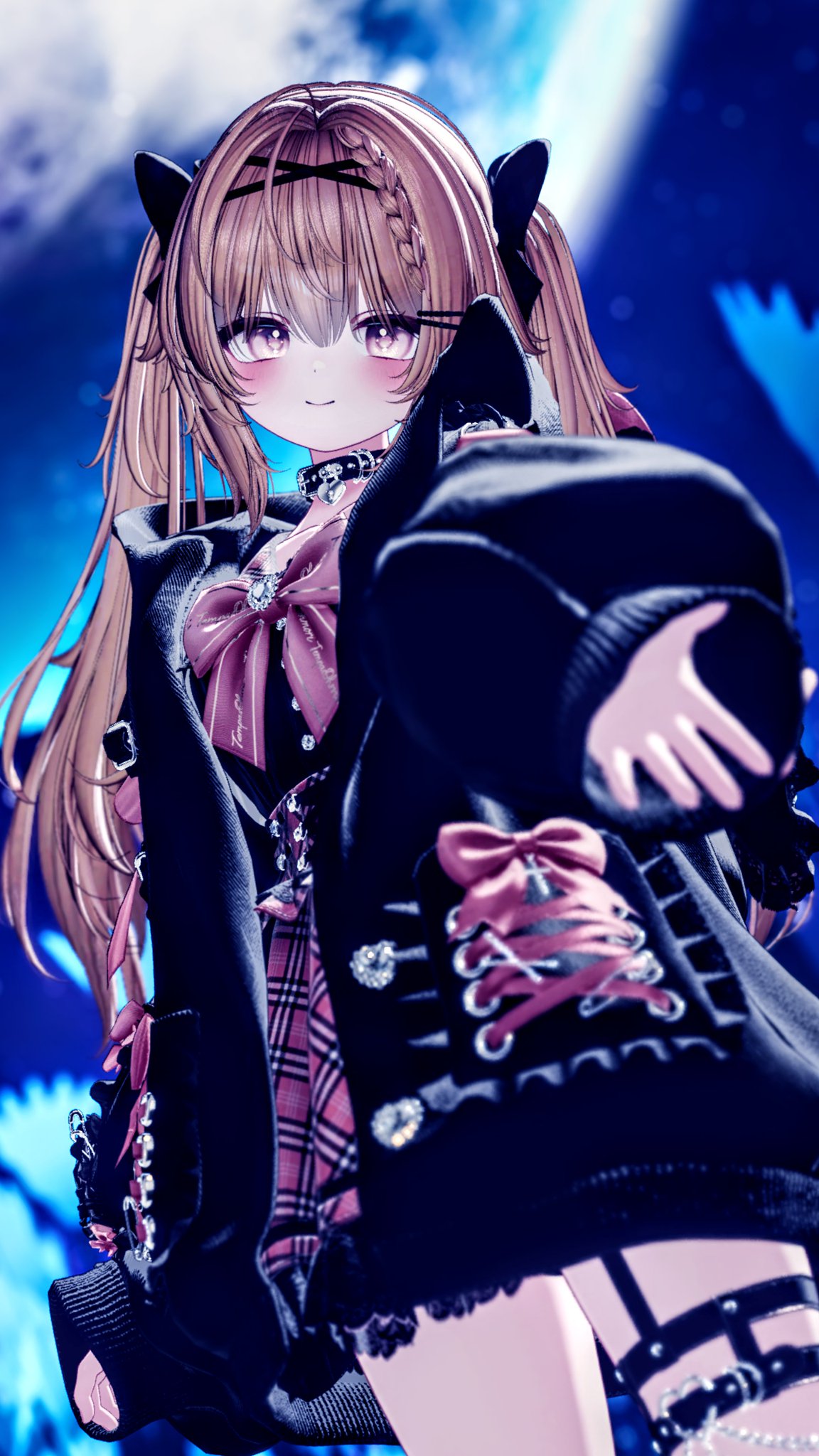 イラストオーダー✩﻿るり 3SKM × HUB Key Visual Illustration Featuring Sakaki Ness