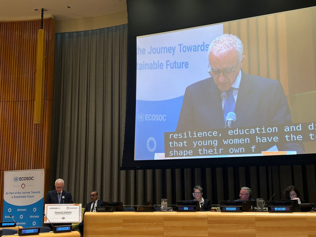 CyprusinUN's tweet image. 🌍 At the #HLPF, PS Andreas Kakouris reaffirmed 🇨🇾 strong commitment to multilateralism & the #2030Agenda
From gender equality, climate resilience, marine protection & inclusive growth, CY stands ready to play its part in building a sustainable future that leaves no one behind.