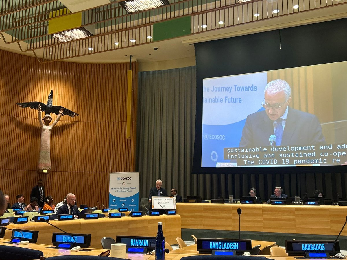 CyprusinUN's tweet image. 🌍 At the #HLPF, PS Andreas Kakouris reaffirmed 🇨🇾 strong commitment to multilateralism & the #2030Agenda
From gender equality, climate resilience, marine protection & inclusive growth, CY stands ready to play its part in building a sustainable future that leaves no one behind.