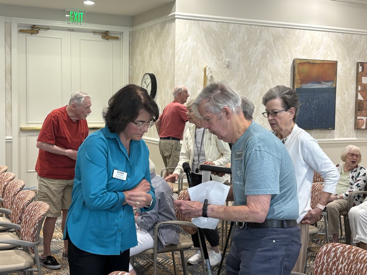 EileenforCO's tweet image. The effects of the GOP budget are hitting our seniors deeply. And they are rightly concerned. It was great to speak with so many at the Vi at Highlands Ranch community on Friday. In Congress I will fight to ensure they are able to keep the benefits they've earned.