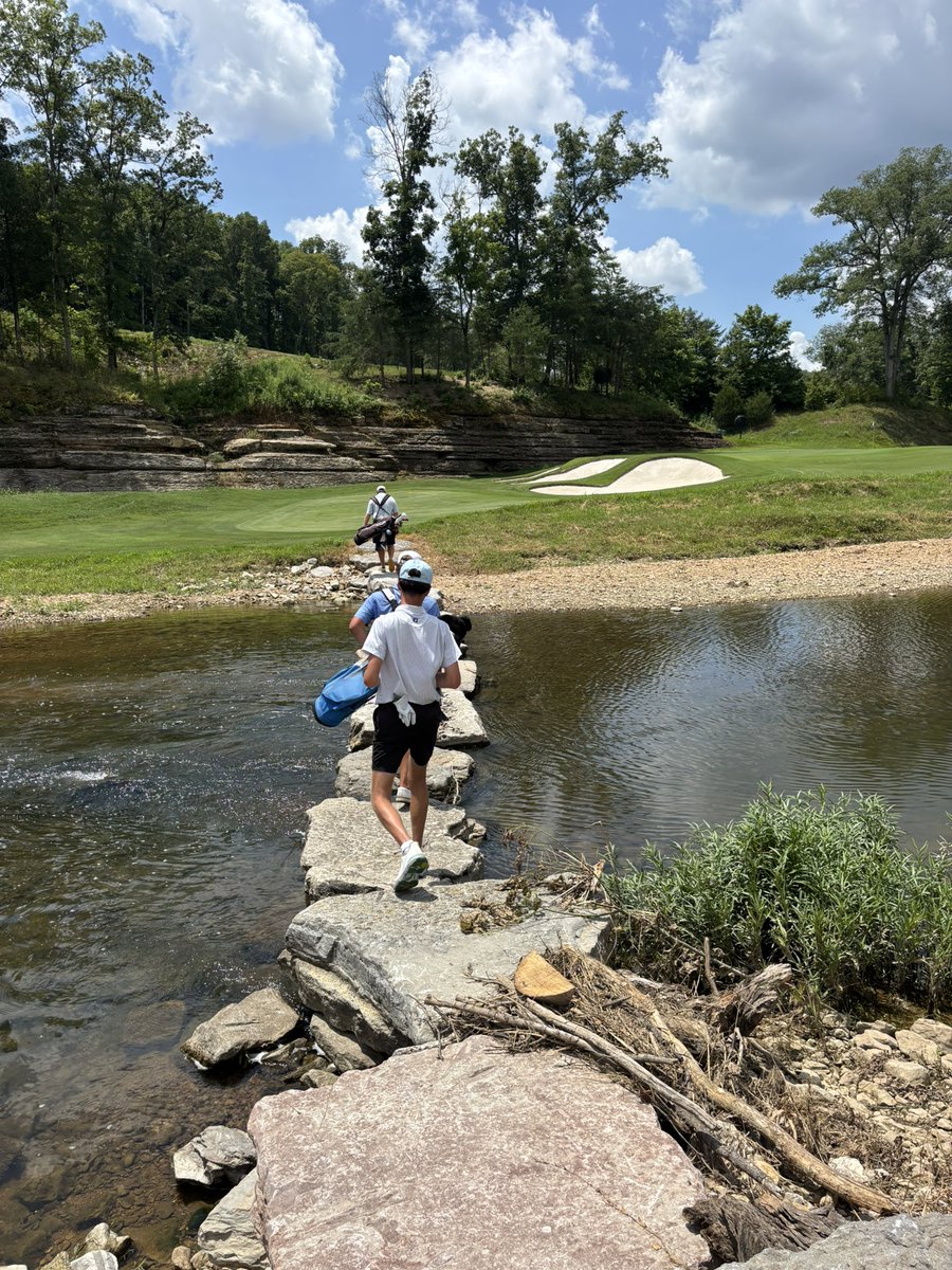 VOL_Chad's tweet image. Golf Club of Tennessee is so good!
Practice round today for Grey.
