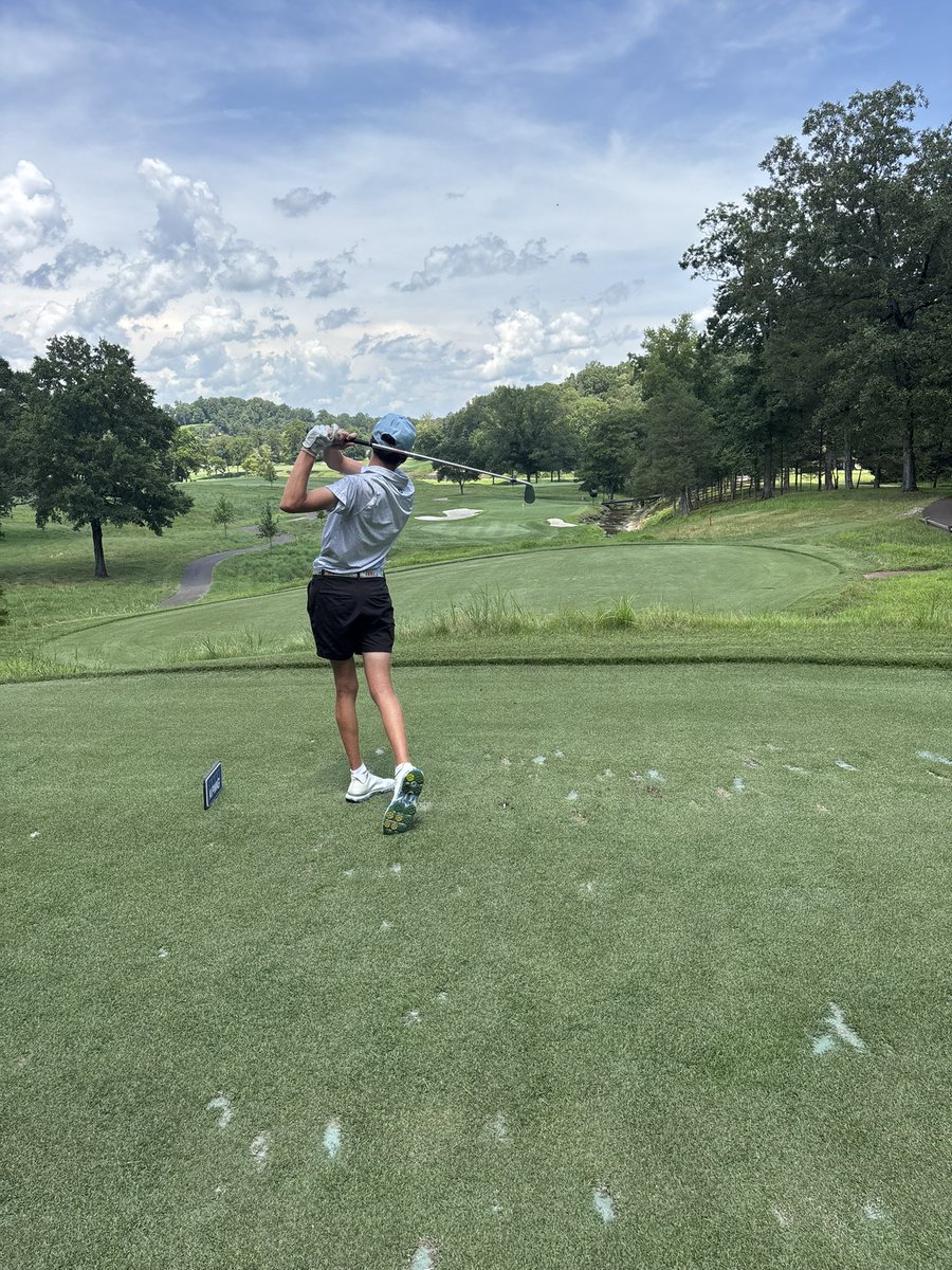 VOL_Chad's tweet image. Golf Club of Tennessee is so good!
Practice round today for Grey.