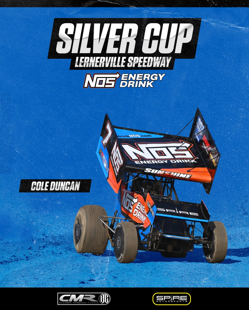 ClausonMarshall's tweet image. It's Silver Cup Raceday for @ColeDuncan22 and the @NOSEnergyDrink 7BC team at Lernerville Speedway with @HighLimitRacing!
馃摵 FloRacing: bit.ly/3FCtEJi
@SpireMotorsport
#NOSEnergyDrink #NOSEnergyBrandPartner