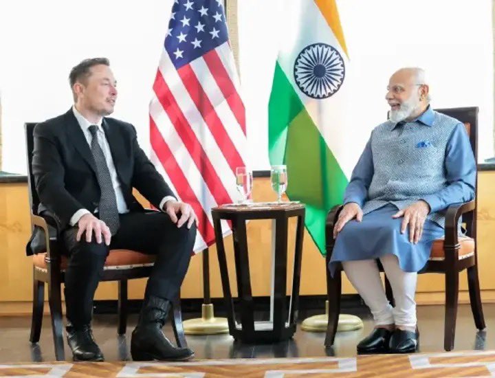 TCMesla's tweet image. Apart from Tesla’s first store in Mumbai, Starlink has also secured operational approval from the Indian government 🤩
The entry of Tesla and Starlink signals Elon’s strong belief in India’s appeal as an investment destination 🔥
