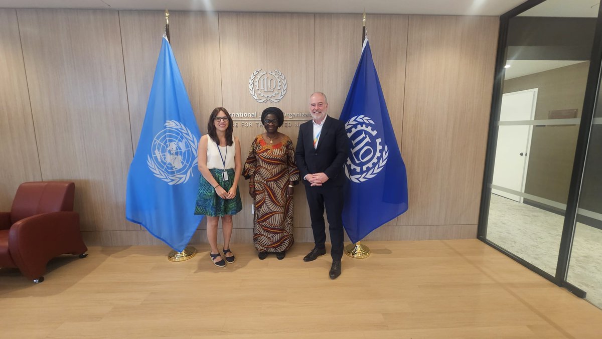ILO Office for the United Nations (@ilo_newyork) on Twitter photo Great discussion today between <a href="/ColonjuwonILO/">Cynthia Samuel-Olonjuwon</a>, <a href="/sos_children/">SOS Children's Villages International</a> & <a href="/DHLGlobal/">DHL Group</a> on the #careeconomy and how to support the youth's transition from school to work.
#HLPF2025 #WSSD2 #YouthEmployment #EmpoweringYouthTogether Great discussion today between <a href="/ColonjuwonILO/">Cynthia Samuel-Olonjuwon</a>, <a href="/sos_children/">SOS Children's Villages International</a> & <a href="/DHLGlobal/">DHL Group</a> on the #careeconomy and how to support the youth's transition from school to work.
#HLPF2025 #WSSD2 #YouthEmployment #EmpoweringYouthTogether