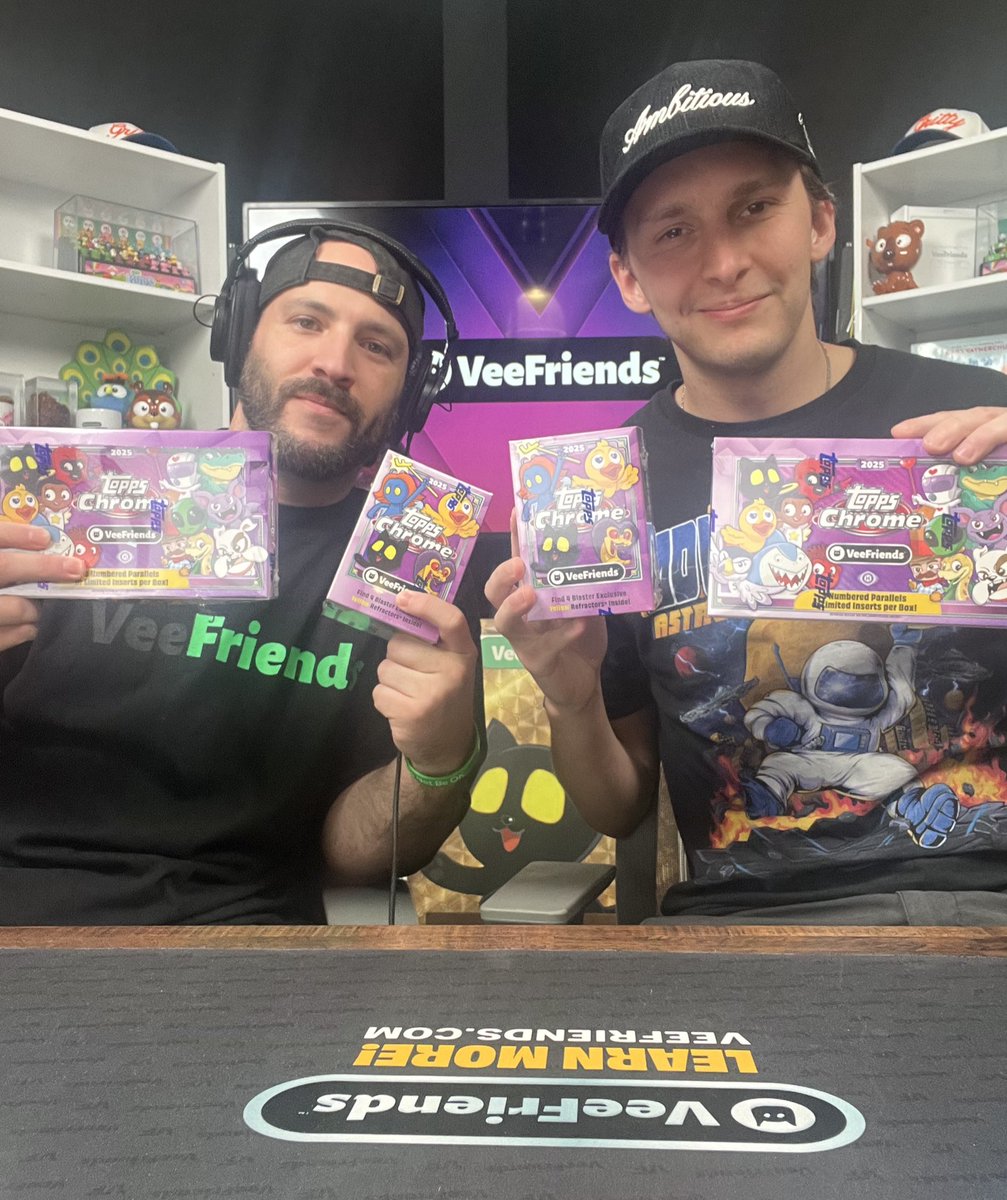 VeeFriendsLive's tweet image. 30 BOX BREAK. HAPPENING NOW.👇
Tune in here: whatnot.com/s/fNSqASYt