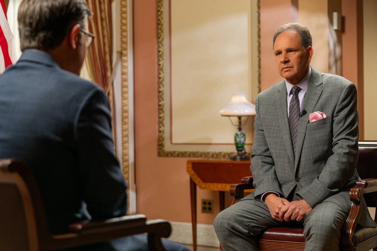 DBrodyReports's tweet image. One-on-one with Speaker of the House Mike Johnson today at the U.S. Capitol. Watch Tuesday on @the700club and also next week! @cbnnews @SpeakerJohnson