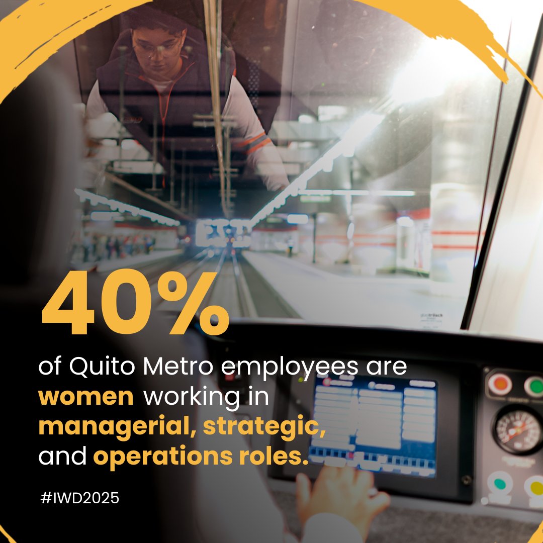 WBG_Transport's tweet image. The #transport sector is a major employer, but only 12% of workers are women. Barriers like lack of STEM training and gender stereotypes limit access.
Learn about @WorldBank's commitment to empowering women in transport. wrld.bg/Vmp050VFvQM