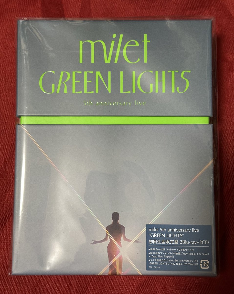 BD/milet/milet 5th anniversary live ”GREEN LIGHTS”(Blu-ray