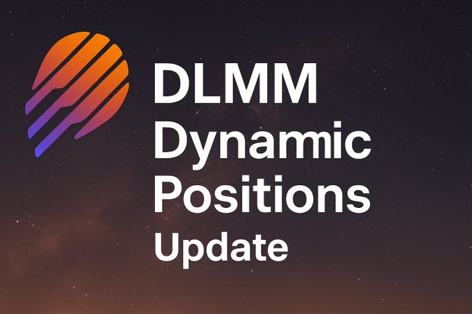 Meteora DLMM Dynamic Positions Update Banner