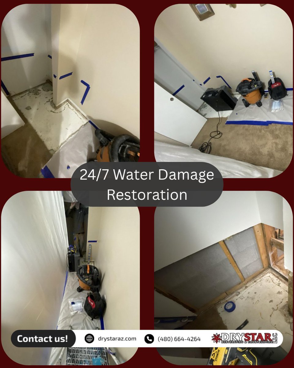 24/7 Water Damage Restoration in Arizona
Since 2011, 
Dry Star has provided fast, professional cleanup and restoration when water damage strikes.

#WaterDamageAZ #DryStarRestoration #EmergencyRestoration
