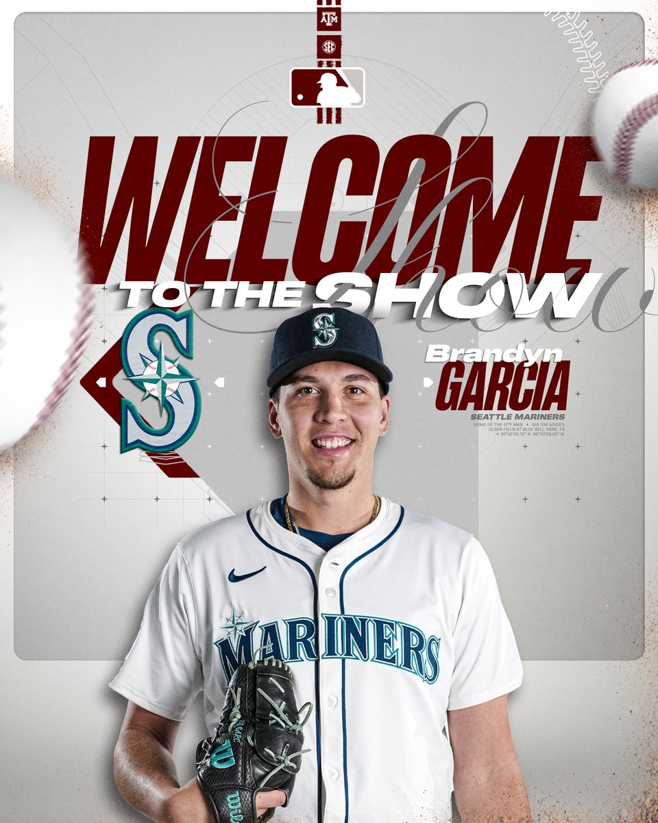 AggieBaseball's tweet image. Brandyn Garcia is headed to The Show 👍
📰: aggi.es/4m58frU
#GigEm | @Bgarc30