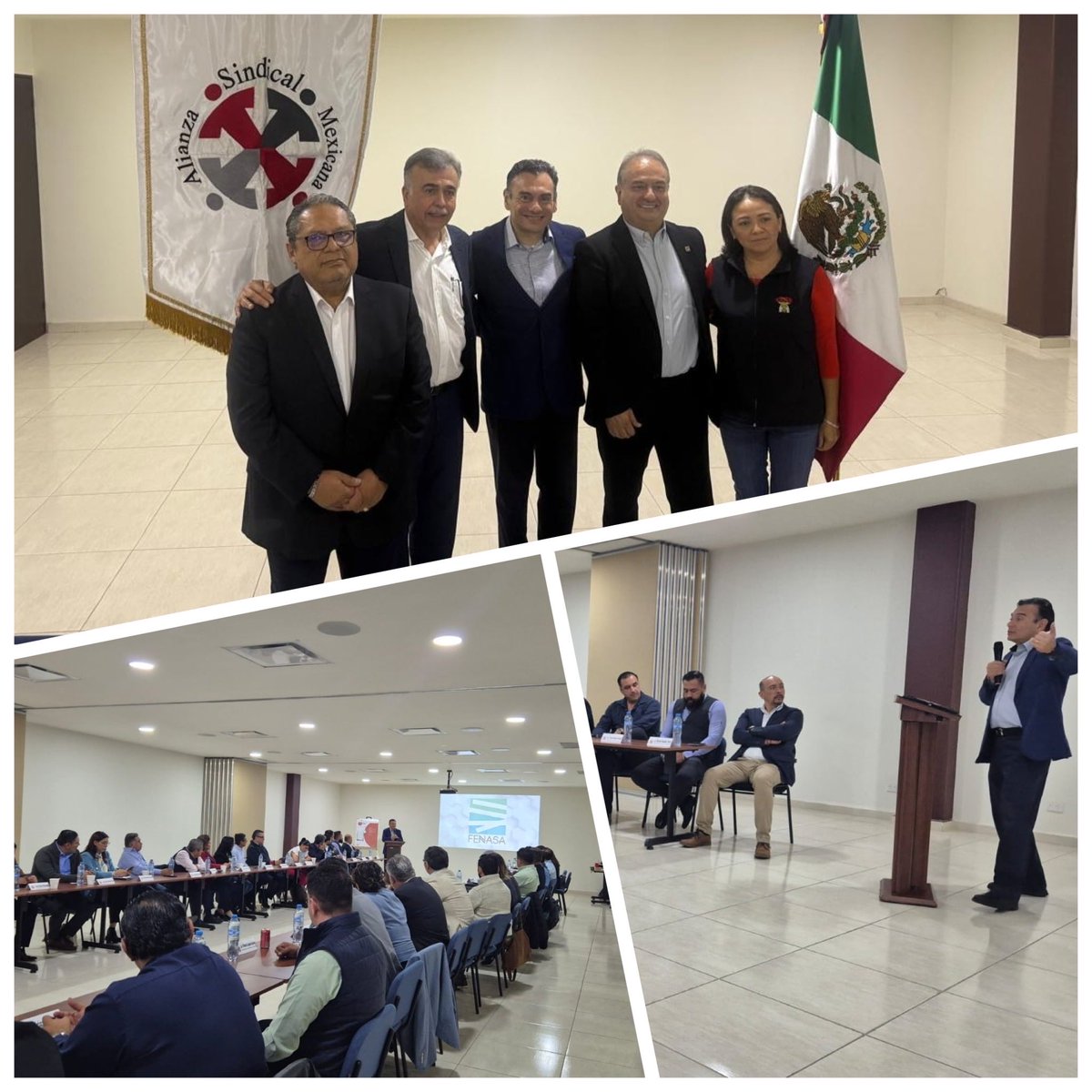 avanterafael's tweet image. Ha sido un privilegio y una gratificante y enriquecedora experiencia conversar con mis amigos de la Alianza Sindical Mexicana #ASM en torno a los retos que vienen con la implementación de la #Jornada40h
¡Muchas gracias por invitarme!
#CAT #CONASIM #FENASA