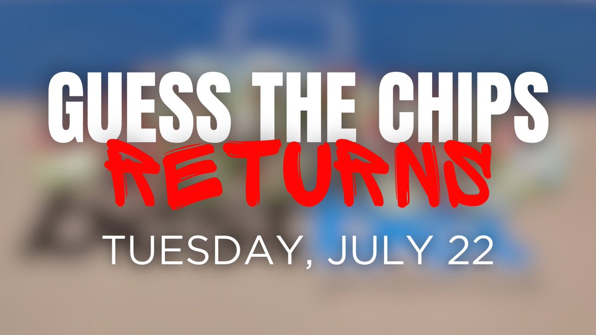 bestbet_jax's tweet image. 🎉 Guess the Chips is back! 🎉 Think you can guess the total value of a poker chip pile? Your chance to win some bestbet merch returns Tuesday, July 22 at 8 AM—but only on Facebook! ⏳
Like & follow us on Facebook at bestbetPoker to play! ♠️
#GuessTheChips #bestbet #bestguess