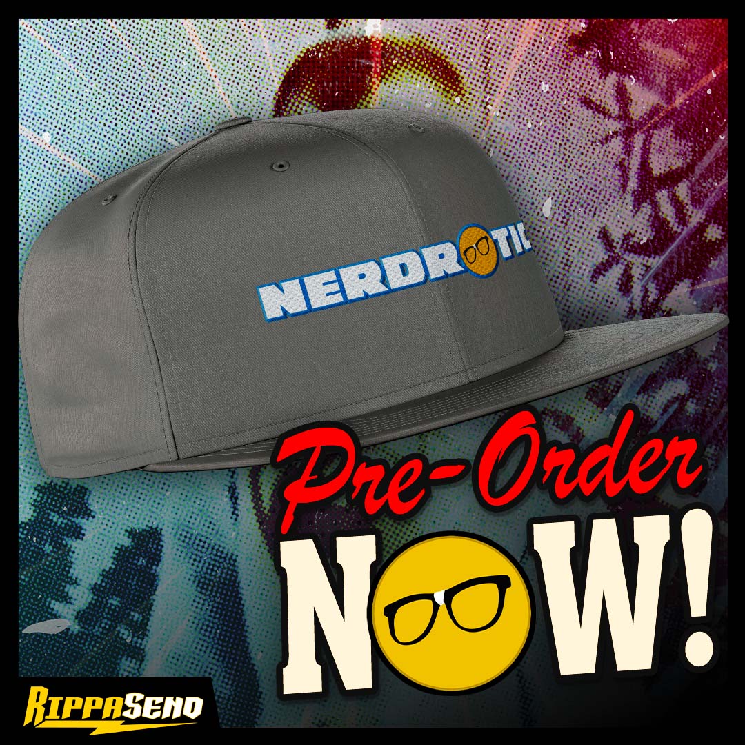 RippaSend's tweet image. What better way to beat the summer heat and stay cool than with this classically cool 🟡 @Nerdrotics hat? We can't think of one either! Get yours as part of the 'Waiting For Nerdrotic: From Prison To YouTube' @RippaSend campaign! #RippaSend #RippaSendPublishing #Nerdrotic…