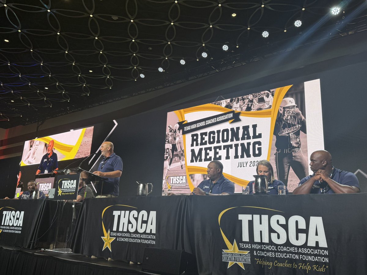 THE REGION 3 REGIONAL MEETING. 
-I’m a little biased but I think we have the BEST region in the state of Texas. 
<a href="/THSCAcoaches/">THSCA</a>