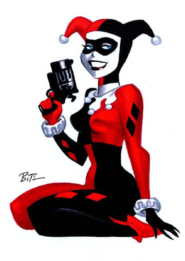 JustFNW's tweet image. Margaret Qualley as Harley Quinn