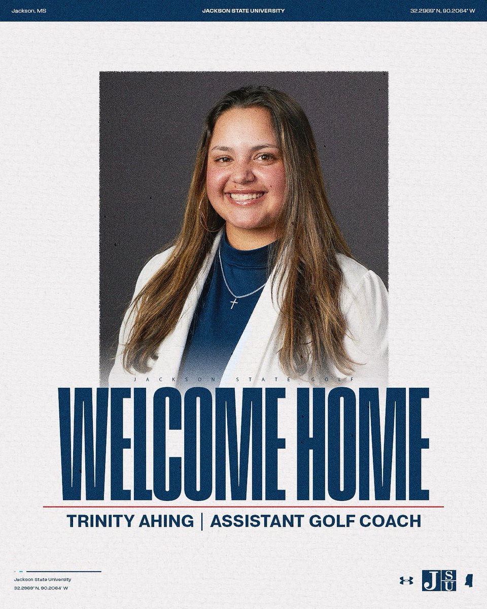 thee_coachrob's tweet image. Happy to introduce the new Assistant Men’s and Women’s Golf Coach…Coach Trinity Ahing.

She is ready to challenge minds &amp;amp; change lives…

#TheeFormula
#GoTigers
@gojsutigersgolf