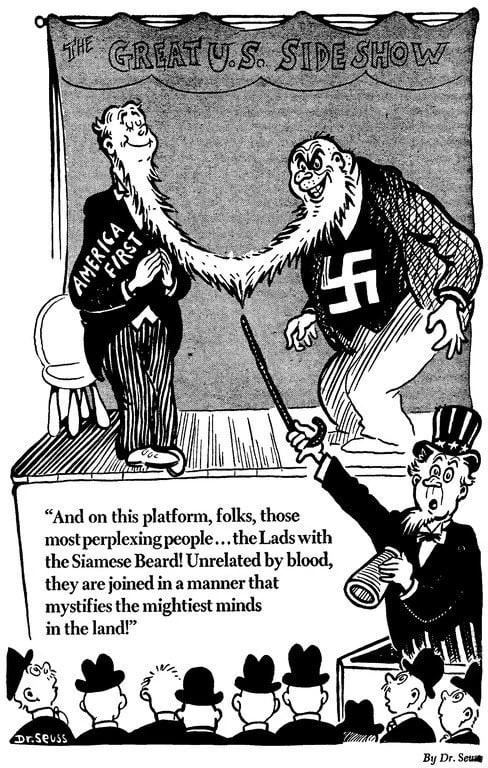 SemperWry's tweet image. Dr. Seuss, 1941