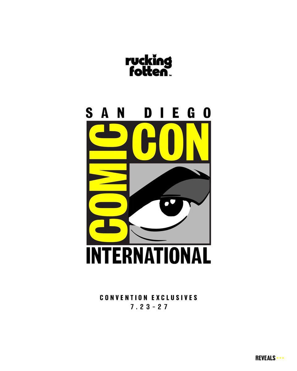 Ruckingfotten's tweet image. Hey San Diego… WE’RE BACK!
Returning to Comic Con for our 5th year and this time we’ve brought more goodies than ever before!
#sdcc #SDCC2025 #ComicCon