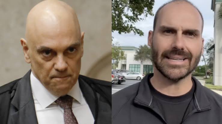 AndreJanonesMG's tweet image. 🚨URGENTE: Alexandre de Moraes ACABA de bloquear as contas e o PIX de Eduardo Bolsonaro, o Bananinha, que já está há meses atacando o Brasil dos EUA junto com a extrema-direita.
Esses vagabundos não são patriotas, só pensam nos próprios interesses.
Passou da hora de PRENDEREM…