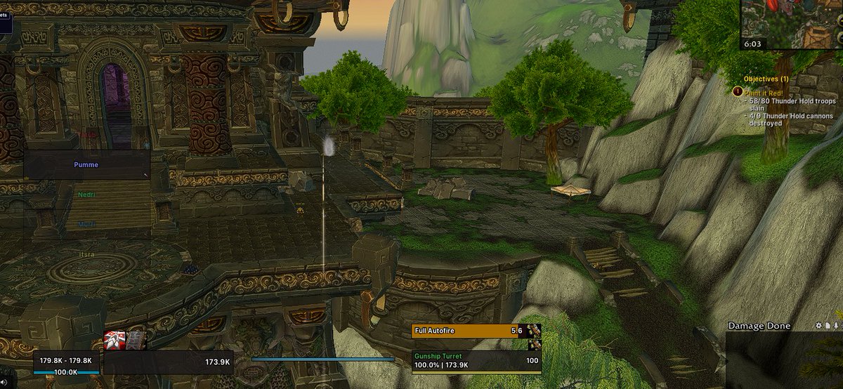 For those unfamiliar with this screenshot its the 2nd quest into World of Warcraft Classic MOP horde side where you have to shoot 80 troopers and 9 cannons from this airship. Although it's taking a smidgen longer than usual the nostalgia is already following and the hype is real.