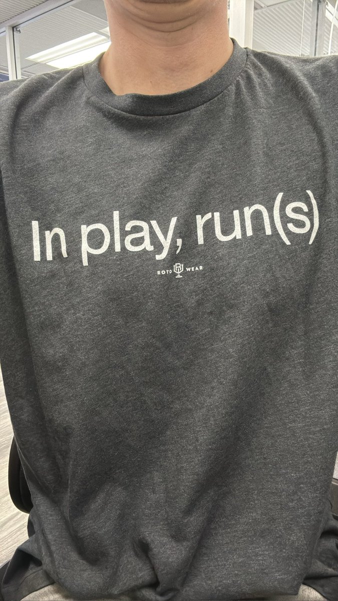 Totally forgot I was wearing one of the best shirts I own today.

<a href="/RotoWear/">RotoWear</a>