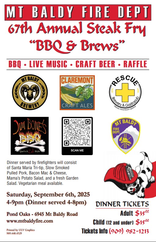 Our 67th Annual fundraiser will be on September 6th, we hope to see you there.