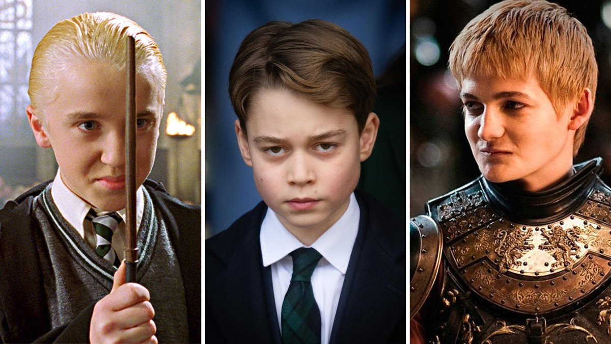 MeghansDevotee's tweet image. Some boys earn power - they fight for it and grow into it💪 Others are born entitled, convinced the world already belongs to them 😒
Draco had the smug sneer.
Joffrey had the heartless stare.
George? He’s already got both - a quiet preview of who he’s being raised to become 😱